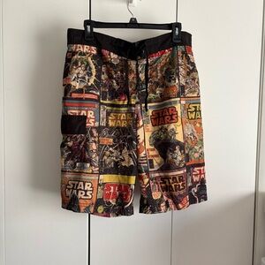 Star Wars SZ M Men’s Board Shorts Gently Pre Owned